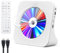 Gueray Reproductor de CD Bluetooth Reproductor DVD HDMI Reproductor CD de sobremesa con Cubierta Antipolvo Control Remoto Radio FM Altavoces incorporados Admite Salida de Entrada USB/AUX Blanco