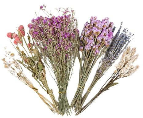 Générique Litière pour Hamster, Litière pour Hamster en Fleurs Séchées avec Matériau Sûr, Décoration D'habitat De Fleurs pour Petits Animaux pour Les Mariages Et Le Camping