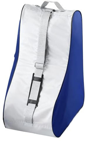 Borsa per pattini a rotelle, zaino da 200 g, 36,5 x 20 x 42,5 cm, borsa portaoggetti con tasche con cerniera, tracolla regolabile, borsa per scarpe, tifo, pratica, bambini, ragazzi, donne, uomini