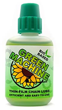 Green Machine thin-film chain lube. Long-lasting and easy-to-use. For all bike and E-bike types in all weather conditions. Fully biodegradable. UK-Made.