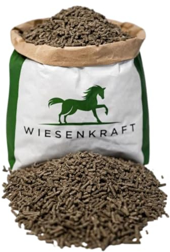 Wiesenkraft Wikra ForSure – 1kg – Natürliches Zusatzfutter für Pferde, mit Tierärzten entwickelt, bei Magenproblemen, Kotwasser & Darmbeschwerden, 100% naturrein, getreidefrei, industriezuckerfrei