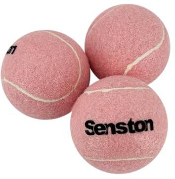 Senston 3 pack Tennis Ball for Training Tournament and Entertainment