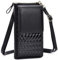 ZMDB Handytasche für Damen zum Umhängen, PU Leder Umhängetasche Damen mit Abnehmbarem Schultergurt, Handy Schultertasche Damen mit Kartensteckplatz