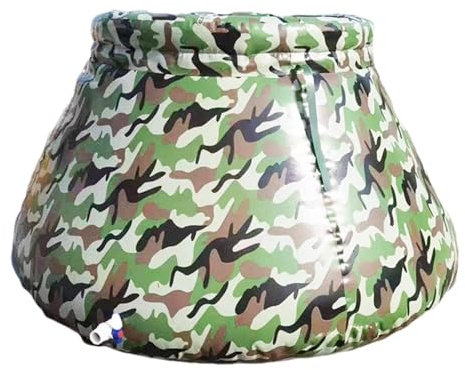 Nubamzy Serbatoio 'acqua portatile – Serbatoio 'acqua pieghevole da 100 l – Serbatoio portatile di grande capacità per la pioggia per giardino e antincendio