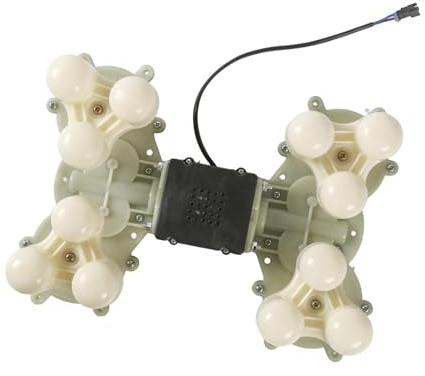 MagiDeal Conjunto de motor de movimiento para silla de masaje Profesional rendimiento Fácil de instalar Reparación Durabilidad Accesorio de reemplazo, Cuello