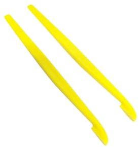 TUPPERWARE Pelador de naranjas, 2 unidades, color amarillo