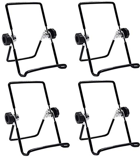 Riuulity 4 Soportes para Caja de Germinación de Semillas, Soportes de Germinación de Acero Inoxidable para Tapa de Germinación de Semillas en Tarro, Diseño Plegable para Jardineros