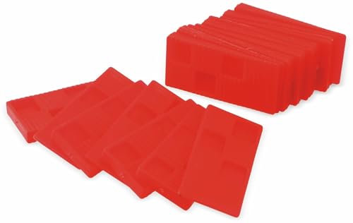 Universal-Montagekeile, Kunststoff, 16 Stück, rot