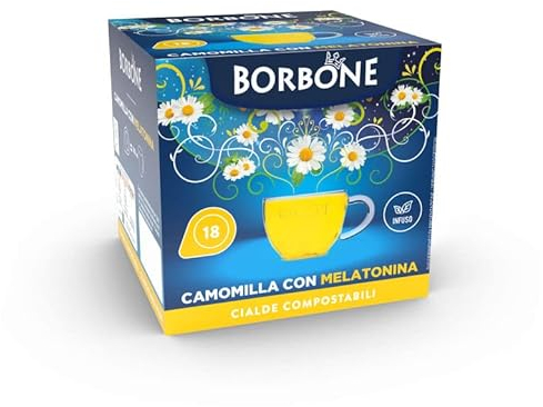 108 Cialde Filtro Carta 44Mm Caffe' Borbone Camomilla E Melatonina