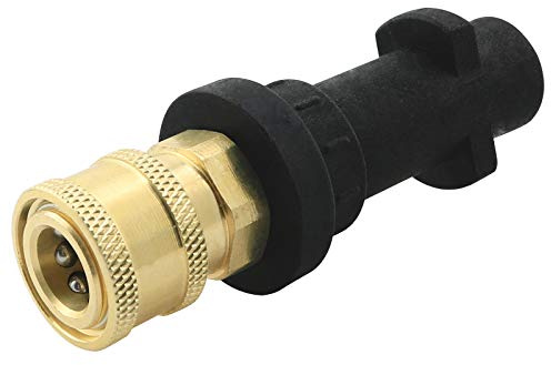 ZZHXSM K Series Adapter K2-K7 High Pressure Water Gun Joint Foam Pot Refit 1/4 Quick Connect Fitting for K2-K7 and SLP Pressure Washer Spray Guns