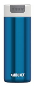 KAMBUKKA Bora Bento Box hermetisch verschlossene Müslibecher to go - Heiß und kalt - Spezialdeckel zur Druckreduzierung im Inneren der isolierten, auslaufsicheren Lunchbox- Modell Bora Deep Teal