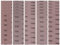 Sruhrak Netz Schleifstreifen 80 x 230mm，25 Stück Profi-Schleifgitter mit 80/120/180/240/400 Körnung, für Handschliff, Schwingschleifer und Handschleifblock