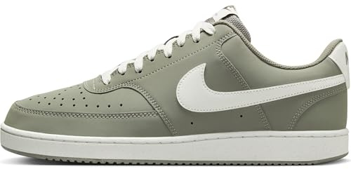 Nike Herren Court Vision Low Schuh, Light Army/Sail, 43 EU