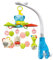 Baby Cot Mobile Toy, with Light, Projector, Bluetooth, Musical Rotating Crib Mobile with Piano Sounds, Volume Control, Timer, and 3 Mounting Options,Fits Most Cots (BLU)
