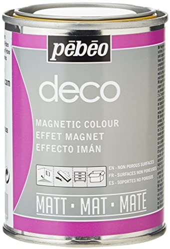 Unbekannt Pebeo 93506 Magnetic paint 250 ml metal can, Grey