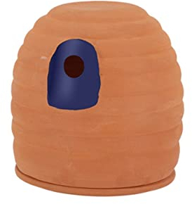 Rivanto® Hummeltopf aus Terracotta, Ø17,5 x H17,5 cm, Nistkasten/Brutkasten für Hummeln