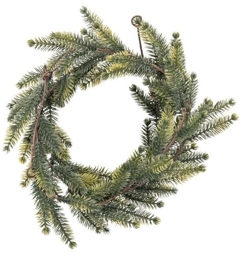 Ideen mit Herz Ghirlanda decorativa, rami di pino, Natale, ghirlanda di abete, 150 cm