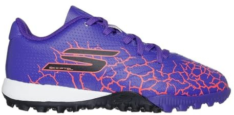 Skechers Jr Crib Tf Astro Turf Football Boots Boys Purple 10 UK Child