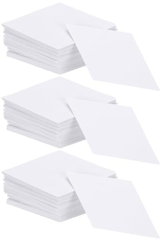 Sourcing Map 300 Count Diamond Paper Piecing Templates for Quilting, 1-Inch 60 Degree Rhombus English Paper Piecing, Foundation Paper Pieces