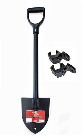 USA Made Bully UTV Roll Bar Shovel and Carrier Bar Mount Fits Profile Tube Roll Bars