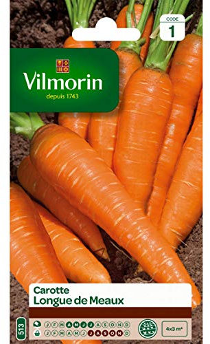 Vilmorin - Sachet graines Carotte longue de Meaux