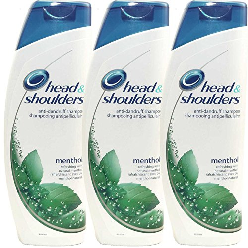 3 x head & shoulders cool menthol Anti Schuppen / Shampoo / 400 ml