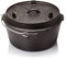 Petromax Feuertopf ft9 - Dutch Oven mit planem Boden für alle Herdarten, Gasgrill, Backofen, Gaskocher und offenes Feuer - sofort einsatzbereit ohne Einbrennen - Kochtopf mit Deckel - 7,5 Liter