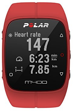 Polar Sportuhr M400 Red HR, Rot, ., 90061177