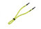 Gill Lanières vertes fluo Modern Fluorescent Green Einfarbig Brillenhalter