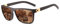 PUKCLAR Polarisierte Sonnenbrille Herren TR90 Rahmen Leichte UV400 Schutz Quadrat Sonnenbrille