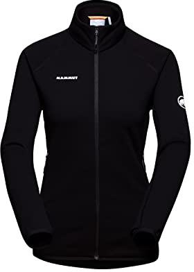 Mammut Aconcagua ML Jacket Women | Outdoor Midlayer Fleecejacke für Damen | Schwarz, L