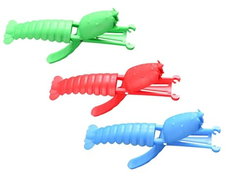 Herramienta peladora de 3 charolas para quitar camarones pelados y colas de cangrejo de río en la cocina o restaurante para eliminar fácilmente camarones y colas de cangrejo de río