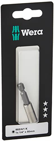 Wera, 893/4/1 K SB Porta-inserti universale, 1/4 pollice x 50 mm