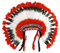 W WIDMANN MILANO Party Fashion 2927H - Indianerkopfschmuck, Warbonnet, Wilder Westen, Hut, Kostüm, Accessoire, Karneval, Mottoparty