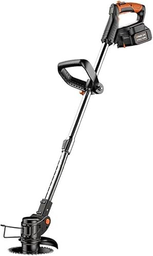Handheld Typ av hushållsgräsklippare Metallmaterial Handgräsklippare Liten elektrisk gräsklippare Lätt och bekväm hushållsgräsklippare (Color : Black, Size : Battery*1)