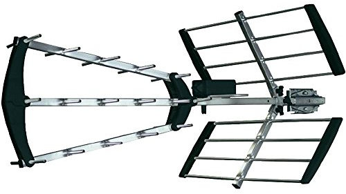 High-Tech 240014 Antenne TV TNT Extérieure Noir