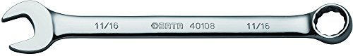SATA Chiave combinata ad anello completamente 1,1/4, SATA, 1,1/4, ST40116SC (chiave inglese inglese inglese, chiave inglese), acciaio al cromo vanadio, protegge le viti da Surface Drive.