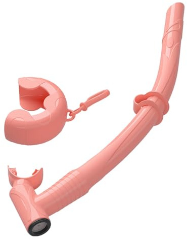 Tubo de esnórquel para niños, tubo de esnórquel para niños, boquilla húmeda Easy Breath para buceo y natación, tubo flexible para esnórquel, equipo de snorkel para niños, para