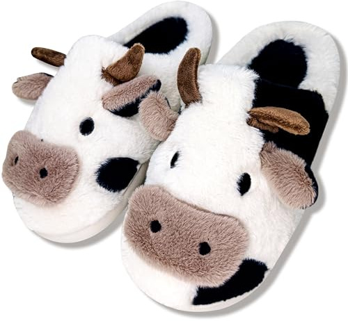 MUMIK Chaussons Femme Homme, Pantoufles Femme Hiver Confortable Chausson Chaud Fourré Pantoufles AntidéRapantes pour L'IntéRieur et L'ExtéRieur