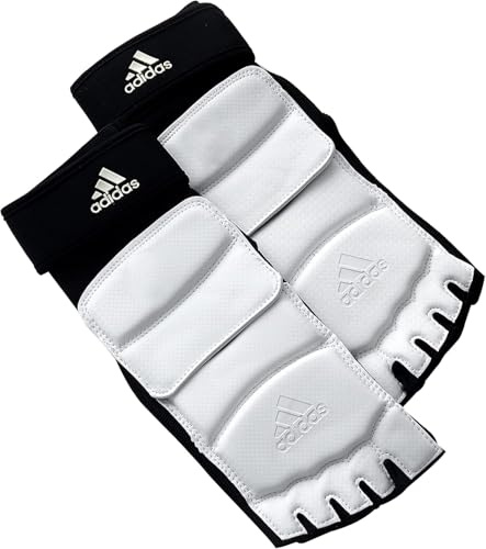 adidas WT Approved Taekwondo Foot Socks, Foot Protector Guard - Small