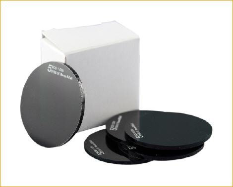 Lot de 5 paires de verres de rechange ronds 50 mm DIN niveau 12 pour lunettes de soudeur