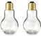 Glass salt & pepper shaker, Bulb, ca. 11 cm
