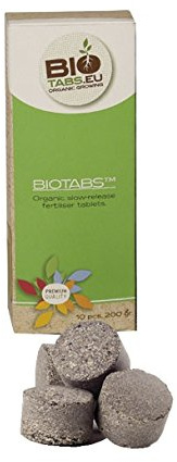 BioTab Biotabs 10-tablett gödselmedel för ekologisk odling