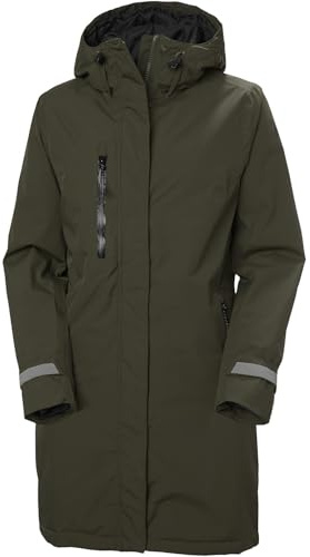 Helly Hansen Womens W Adore Ins Rain Coat, Verde, XS