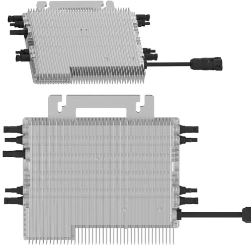 DEYE 2000W Micro-Wechselrichter für Solarmodule mit WiFi, Microinverter Inverter für Mini-PV Plug & Play Balkonkraftwerk, Mikrowechselrichter, Solar
