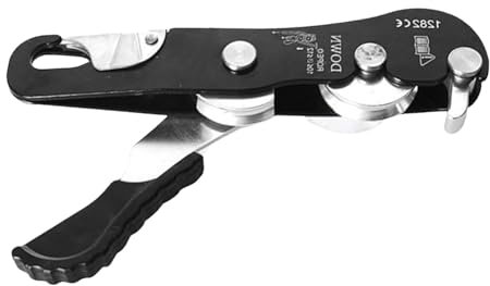 Kletter-Selbstsicherungsgerät, Sicherungsgerät mit Handsteuerung, selbstsicherndes Abseilgerät, Rettungs-Anti-Panik-Sicherheits-Selbstbrems-Kletterzubehör