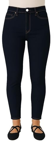 Ex High Street Brand Magic Shaping Jeans for Women UK, Ladies Pants Ankle Grazer Womens Clothing Denim Pants for Women UK 8-42