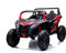 Elektro Buggy für Kinder UTV XXL 24V 2 sitzer, rot, Buggy elektroauto für Kinder 2 sitzer, Ledersitze, 2 x 180W Motoren, Elektro Buggy UTV MX ab 3 bis 12 Jahre