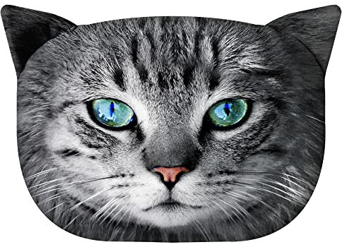 Arco Design Gosig Designerkudde Med Kattmotiv Kattkudde Dekorkudde Dekorkudde Med Dold Dragkedja Och Fyllningskudde (Fryc)