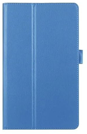 SOENS Ultradünne, Faltbare PU-Leder-Standhülle, kompatibel mit Sony Xperia Z4 10,1 Zoll Tablet, Flip-Leder-Stand-Schutzhülle (Color : Blue)